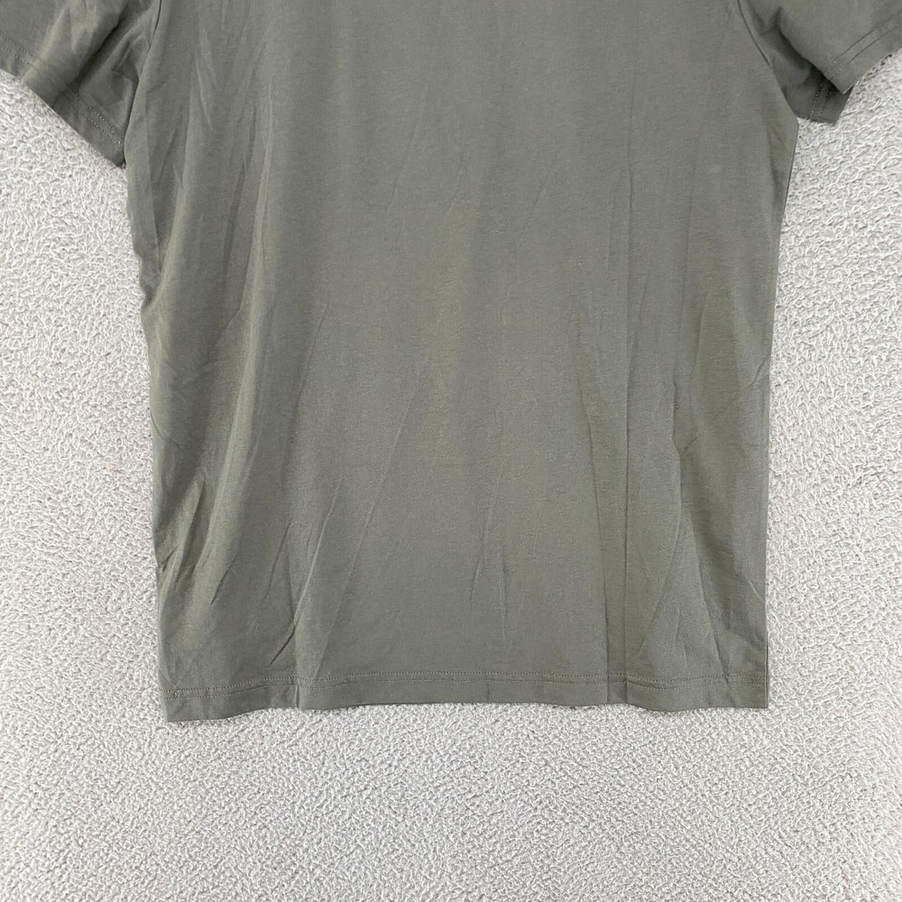 G-Star Shirt Mens Medium Short Sleeve G Raw Big Logo Green Cotton Blend Daplin - Picture 10 of 12